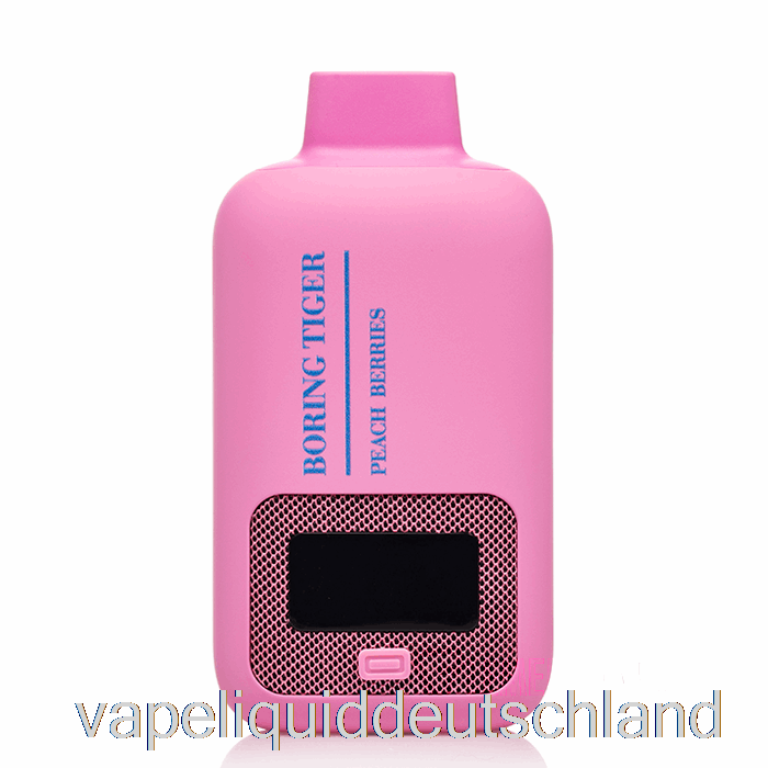Luffbar Boring Tiger 25000 Einweg-Vapeflüssigkeit Mit Pfirsichbeeren